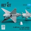 RESKIT RS72-0527 R-40TD (AA-6 Acrid) missiles (2 pcs) (3D Printed) 1/72